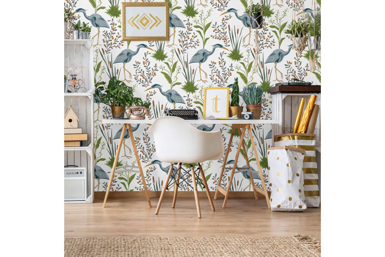 Wayfair peel and stick wallpaper discount